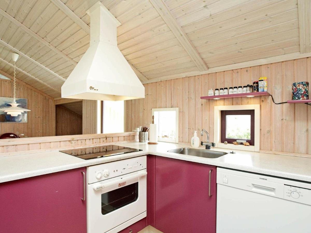 8 Person Holiday Home In Oksb L Vejers Strand Exteriör bild