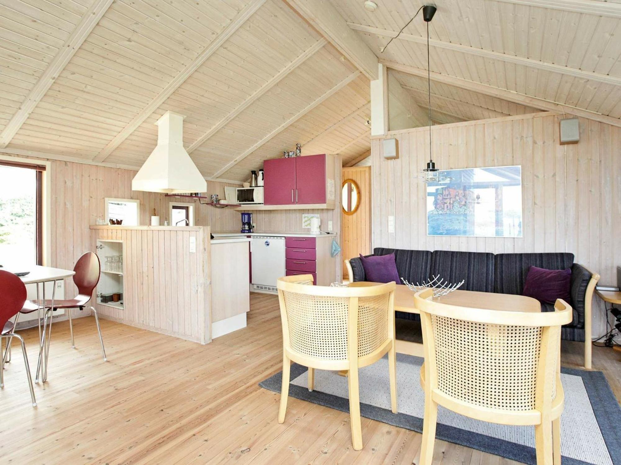 8 Person Holiday Home In Oksb L Vejers Strand Exteriör bild